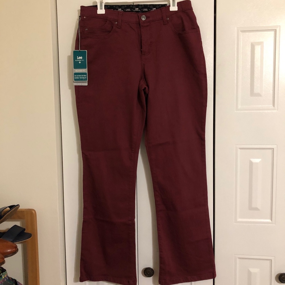 NWT Stretch Cabernet Pants| Size 12